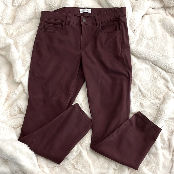 LOFT Pants - LOFT cropped skinny pants